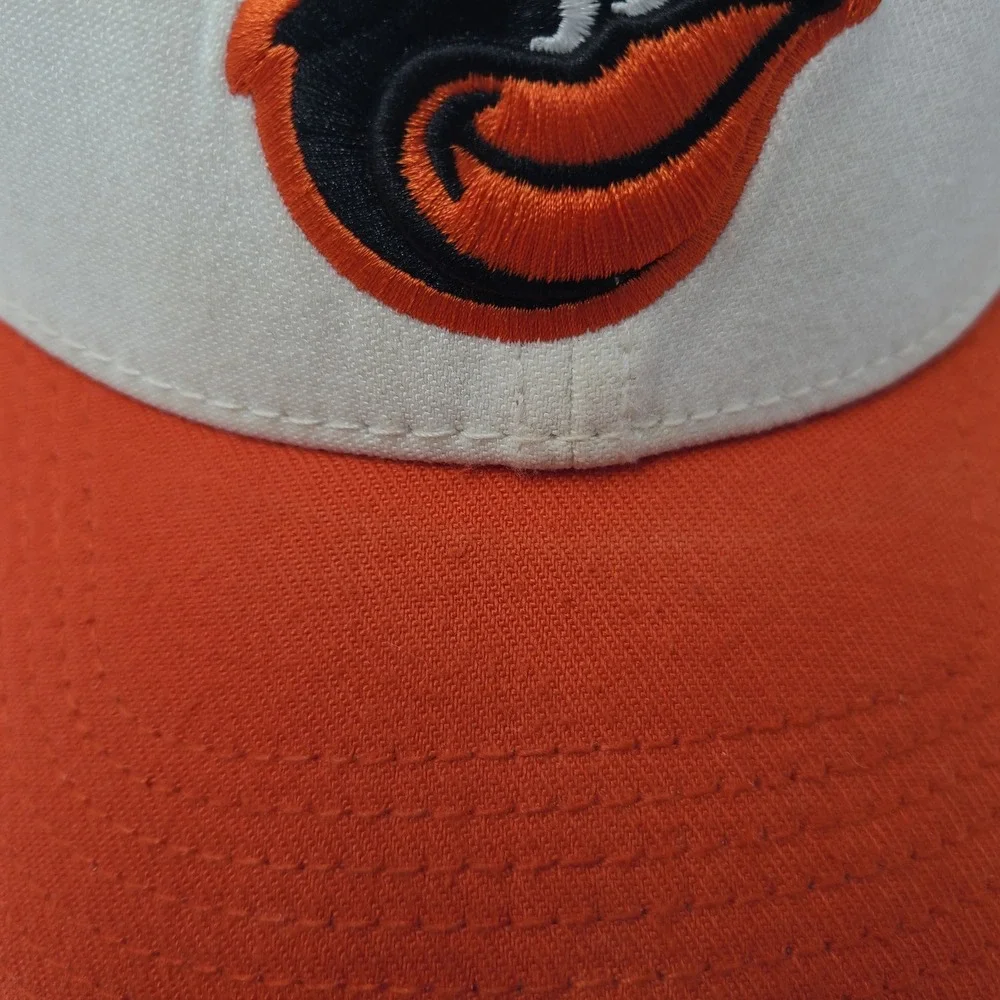 Baltimore Orioles Hat Fitted‎ M-L New Era 39Thirty White Orange Black MLB Men